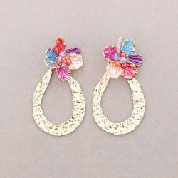 Pendientes Flor