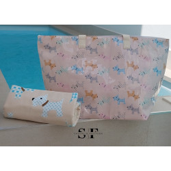 Toalla + Bolso Dog
