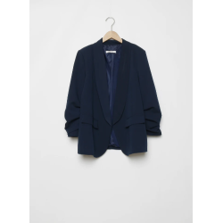 Blazer Frunce Azul Marino