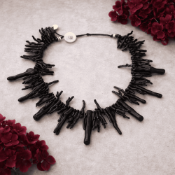 Gargantilla Nerea Negra