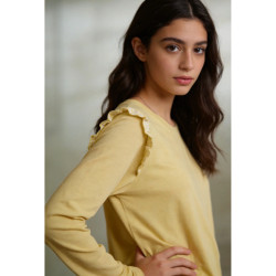 Camiseta Teen Amarilla