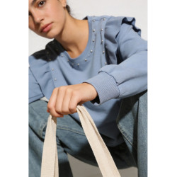 Sudadera Tachuelas Azul