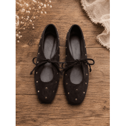 Bailarina Tachas Marrón