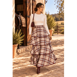 Falda Soléne Beige